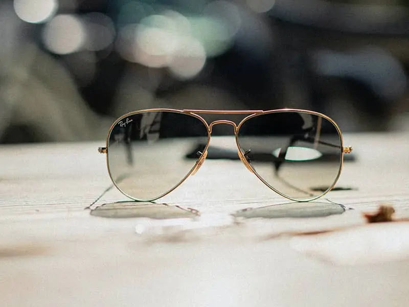 Classic Ray-Ban Aviator sunglasses