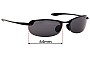 Sunglass Fix Replacement Lenses for Maui Jim MJ405 Makaha - 64mm Wide 