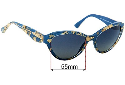 Dolce & Gabbana DG4199 Replacement Lenses 55mm wide 