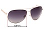 Sunglass Fix Replacement Lenses for Armani Exchange AX 150/S - 63mm Wide 