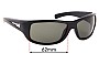 Sunglass Fix Replacement Lenses for Arnette Wolfman AN4137 - 62mm Wide 