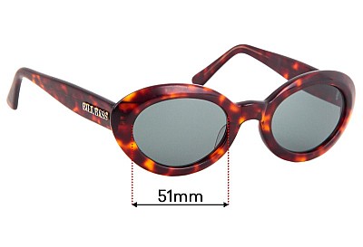 Bill Bass 2953  Replacement Lenses 51mm wide 