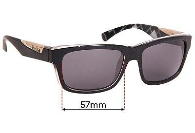 Bolle Jude  Replacement Lenses 57mm wide 