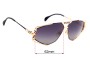 Sunglass Fix Lentes de Repuesto para Cazal MOD 956 - 62mm Wide 