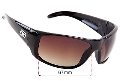 Dirty Dog Beat 53309 Ersatzlinsen 67mm wide 