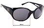Sunglass Fix Replacement Lenses for Dolce & Gabbana DG6060 Madonna - 60mm Wide 