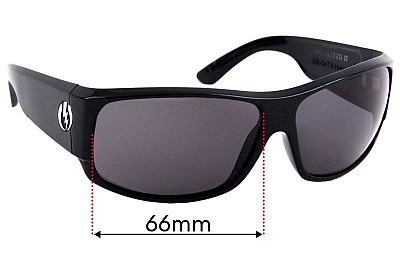 Electric Module Replacement Lenses 66mm wide 