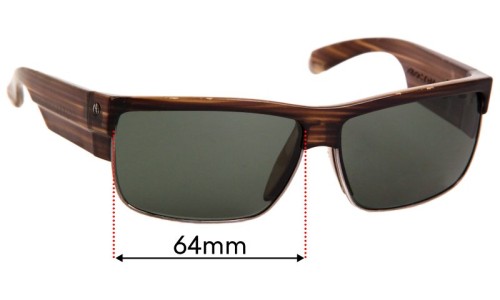 Sunglass Fix Ersatzgläser für Electric Mutiny - 64mm Wide 