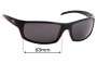 Sunglass Fix Replacement Lenses for Electric Technician 2011 and Newer - 63mm Wide 