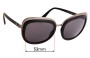 Sunglass Fix Replacement Lenses for Emporio Armani EA2058  - 53mm Wide 