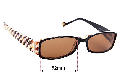 Etnia Barcelona Noosa Ersatzlinsen 52mm wide 