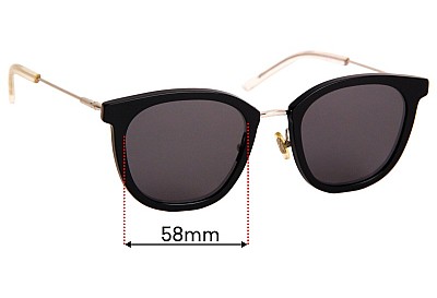 Gentle Monster Pixx Ersatzlinsen 58mm wide 