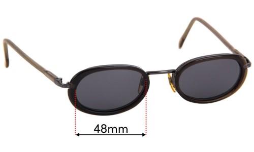 Sunglass Fix Ersatzgläser für Giorgio Armani 672 - 48mm Wide Sunglass Fix Ersatzgläser für Giorgio Armani 672 - 48mm Wide
