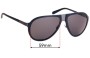 Sunglass Fix Lentes de Repuesto para Giorgio Armani AR 6008 - 59mm Wide 