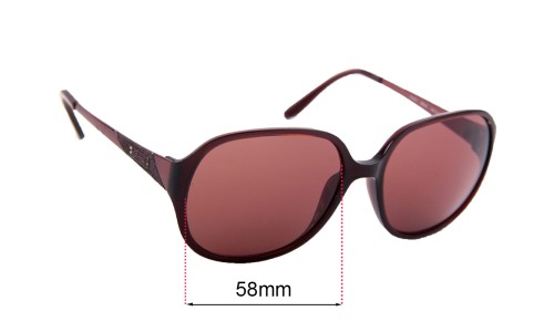 Sunglass Fix Ersatzgläser für Guess GU7027 - 58mm Wide 