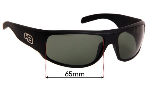 Hot Buttered Rage Replacement Lenses 65mm wide 