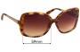 Sunglass Fix Ersatzgläser für Kate Spade Margita/O/S - 59mm Wide 