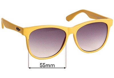 Le Specs Cartel Replacement Lenses 55mm wide 