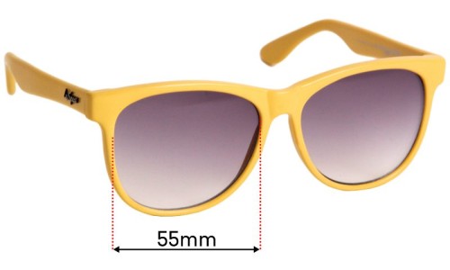 Le Specs Cartel Lentes de Repuesto 55mm wide 