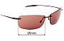 Sunglass Fix Replacement Lenses for Maui Jim MJ423 Lighthouse - 65mm Wide 