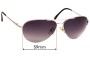 Sunglass Fix Replacement Lenses for Michael Kors M2049S Gansevoort - 59mm Wide 