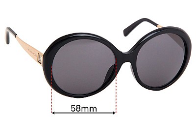 Michael Kors MK2015BF Willa I Lentilles de Remplacement 58mm wide 