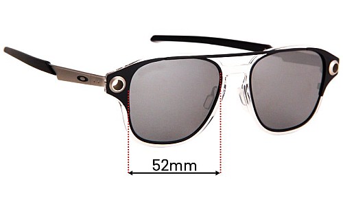Sunglass Fix Replacement Lenses for Oakley COLDFUSE OO6042 - 52mm Wide 