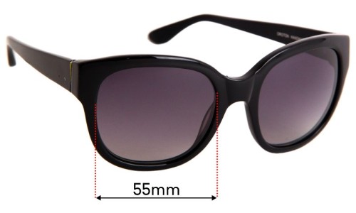 Sunglass Fix Lentes de Repuesto para Oroton  Agathis - 55mm Wide 