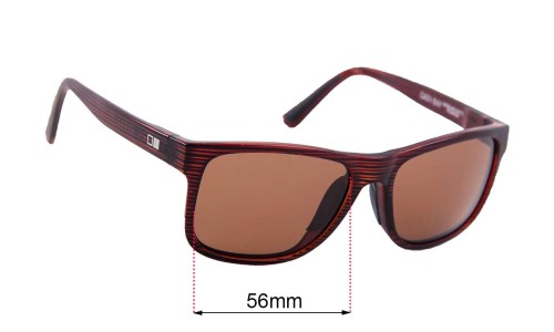 Sunglass Fix Lentes de Repuesto para Otis Casa Bay - 56mm Wide 