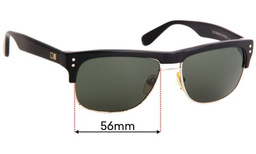 Otis Uncommon Thread Lentes de Repuesto 56mm wide 