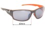 Sunglass Fix Lentes de Repuesto para Polaroid P7407 - 63mm Wide 