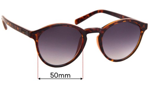Sunglass Fix Lentilles de Remplacement pour Polaroid PLD 1013/S - 50mm Wide 