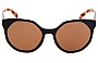Prada SPR11T Replacement Lenses Front View 