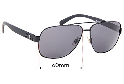 Polo Polo PH 3110  Replacement Lenses 60mm wide 