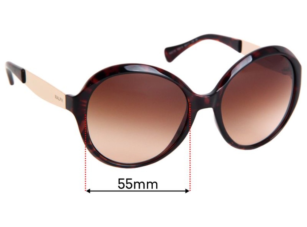 Sunglass Fix Replacement Lenses for Polo RA 5172 - 55mm Wide Sunglass Fix Replacement Lenses for Polo RA 5172 - 55mm Wide