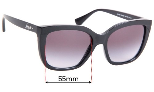 Ralph Lauren RA5265  Replacement Lenses 55mm wide 