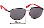 Sunglass Fix Ersatzgläser für Ray-Ban RB3659-M - 57mm Wide 