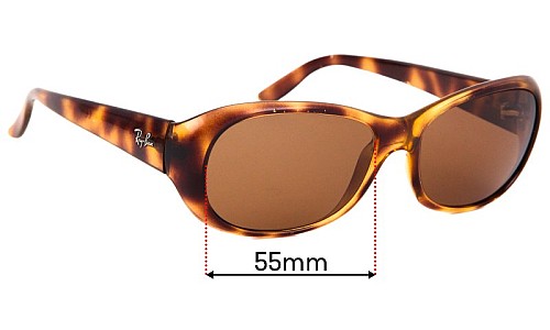 Sunglass Fix Lentes de Repuesto para Ray-Ban RB4061 - 55mm Wide Sunglass Fix Lentes de Repuesto para Ray-Ban RB4061 - 55mm Wide