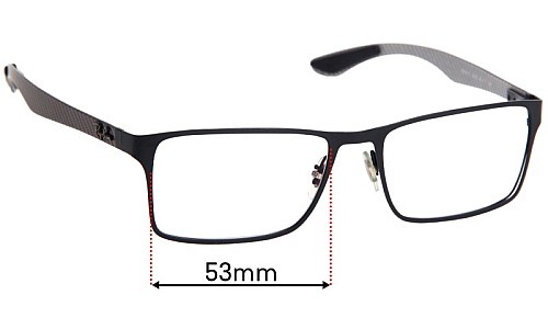 Ray Ban RB8415 Replacement Lenses 53mm wide 