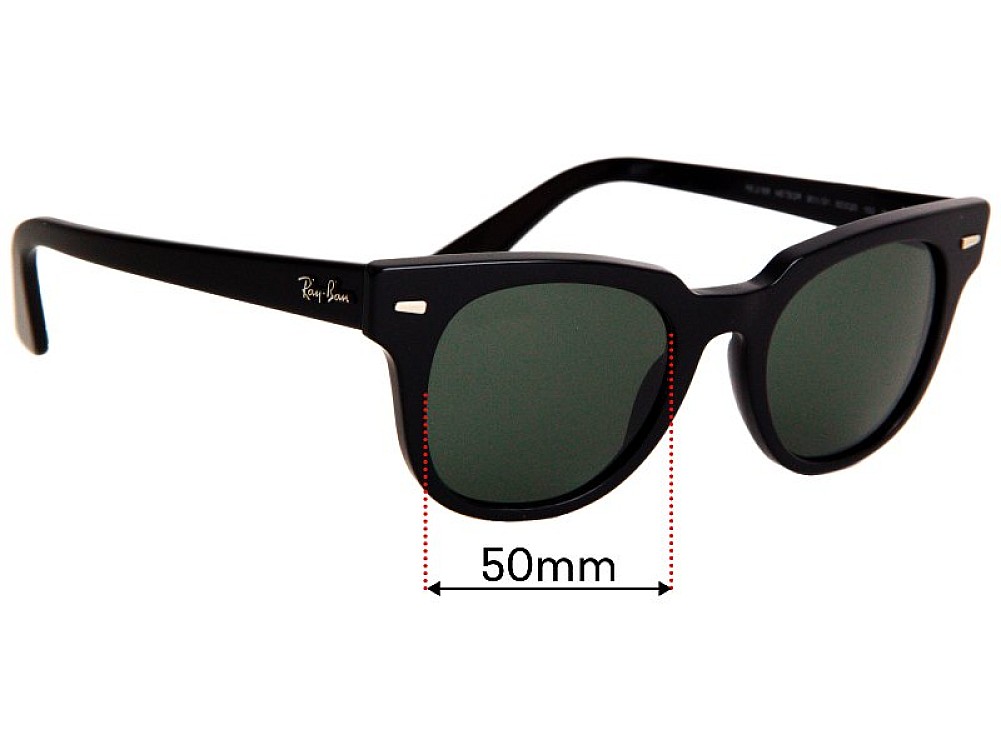 Sunglass Fix Replacement Lenses for Ray-Ban RB2168 Meteor - 50mm Wide Sunglass Fix Replacement Lenses for Ray-Ban RB2168 Meteor - 50mm Wide