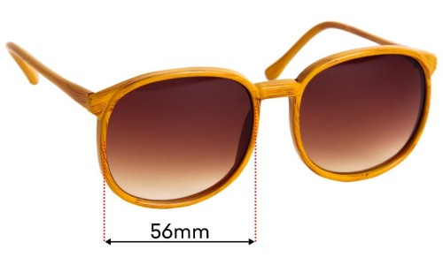 Sunglass Fix Ersatzgläser für Roc Taiwan - 56mm Wide 