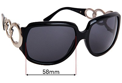 Salvatore Ferragamo Unknown Lentes de Repuesto 58mm wide 