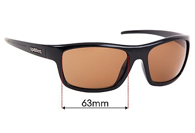 Spotters Bolt Replacement Lenses 63mm wide 