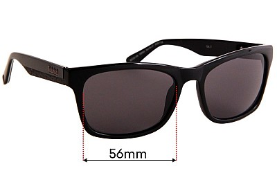 Timberland TB9061 Sun Rx07 Replacement Lenses 56mm wide 