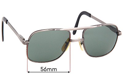 Titmus Z87 5 3/4 Replacement Lenses 56mm wide 