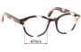 Sunglass Fix Replacement Lenses for Toms  Benford - 47mm Wide 