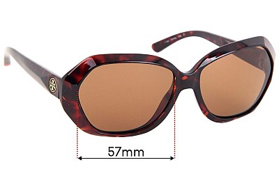 Tory Burch TY9021 Replacement Lenses 57mm wide 