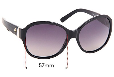 Tory Burch TY9029 Replacement Lenses 57mm wide 