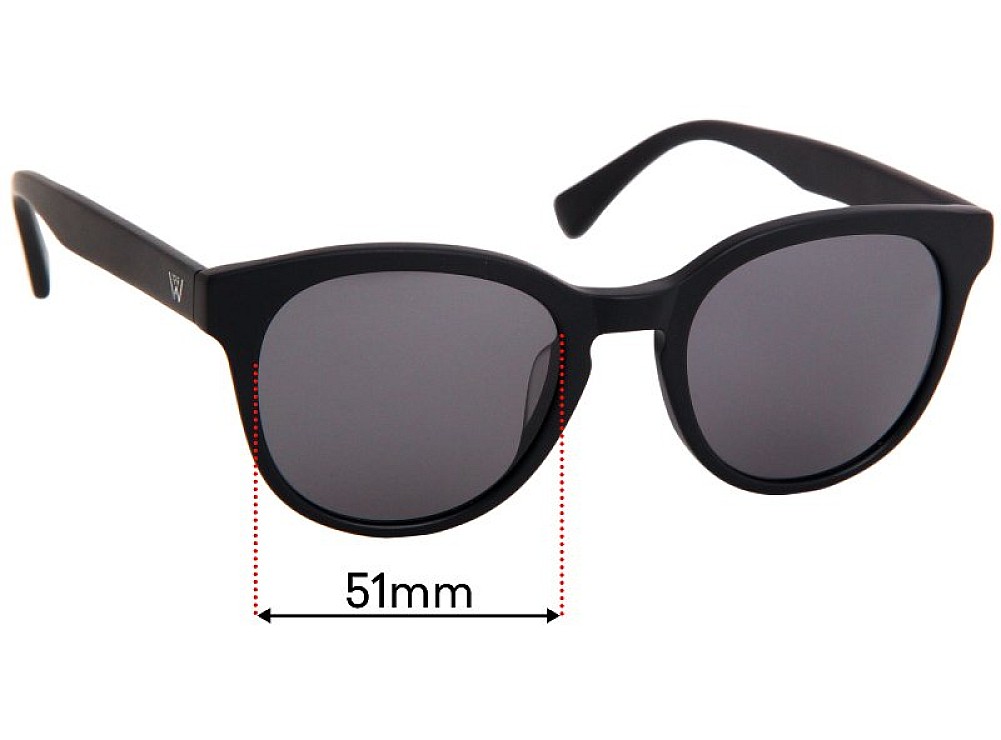 Sunglass Fix Replacement Lenses for Twice Elo - 51mm Wide Sunglass Fix Replacement Lenses for Twice Elo - 51mm Wide