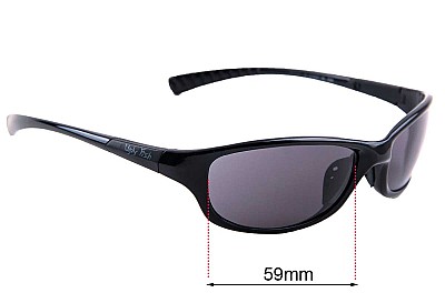 Ugly Fish P 47002 Lentes de Repuesto 59mm wide 